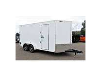 2022 h&h 7x16ta enclosed 7 int cargo - white