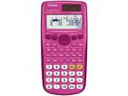 Casio Pink Scientific Calculator with Natural Textbook
