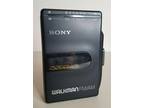 Sony Walkman Only AM/FM Radio Works Cassette Player Broke