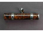 FLY ROD REEL SEAT Spalted Maple Burl 9060 Double Slide Band