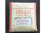 Cello Strings Stainless Super Sensitive Musical String