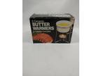 Ceramic Butter Warmer Set Of Two With Candles New in Box