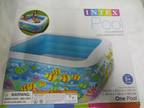 NEW INTEX CLEARVIEW INFLATABLE AQUARIUM POOL MODEL 57471EP Swim Center Clearview Aquarium Pool 625 X 625 X 195  Swim Centers Are Great For The Growing