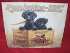 Remington UMC Finders Keepers Black Labrador Puppies Tin