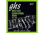 GHS 720 Brite Flats electric guitar strings, Med.011-.050