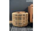 Rattan Side Table Natural
