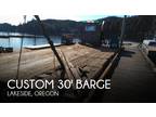 1998 Custom 30' Barge Boat for Sale