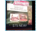 NEW! Coleman 10x10 screen pourch