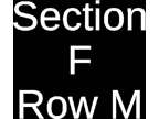2 Tickets Foghat 8/20/22 Seven Feathers Hotel & Casino
