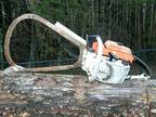 Stihl 041 Chainsaw With Bow Saw Attachment FOR PARTS OR