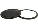 Parts Express Steel Mesh 2-Piece Grill for 10" Speaker Black