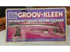 Vintage Bib Groov-Kleen Automatic Vinyl Record Cleaner