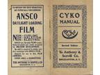 Vintage Cyko Manual Photo Paper Development Info + Ansco