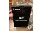 Canon RF 35mm F1.8 Macro IS STM Camera Lens (2973C002) New
