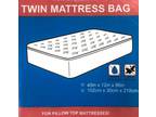 (Lot Of 3) Twin Size Pillow Top Mattress Bag - Moving and