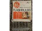 Vintage Sylvania AG-1 Flashbulbs , 6 bulbs