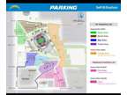 Rams vs Cardinals Tailgate Parking Pass Pink Zone NFC