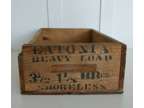 Antique Eatonia Eaton's Small Arms Ammunition Wood Crate