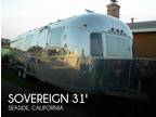 Airstream Sovereign Vintage Custom 31 Travel Trailer 1974