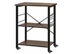 Accent 3tier Kitchen Rack Utility Microwave Oven Stand