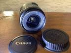 Canon Zoom Lens EF-S 18-55mm F/3.5-5.6, used.
