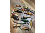 Vintage Fishing Lure Lot Beaters Parts Pieces Great For