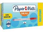 Paper Mate Ink Joy 50ST Ballpoint Pens Medium Point 1.0mm Red