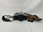 Minolta XG-M Camera and Strap UNTESTED for Parts or Repair
