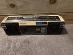 Vintage Panasonic RX-FM16 AM/FM Radio Boombox Cassette