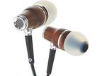 Symphonized NRG 3.0 Wood Earbuds Wired, In Ear Headphones