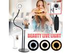 LED Ring Light Dimmable Lamp Photography Camera Phone Video