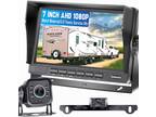 RV Backup Camera AHD 1080P with 7 Inch Monitor for RV