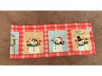 Brand New Collections Winter Snowman Design Table Runner 76