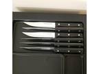 J. A. Henckels Eversharp Pro Steak Knives Set of 6 Very Good