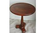 Ethan Allen Pine Old Tavern Plant Stand Accent Lamp Table