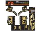 Bike Rear Shock Spare Fox Shox & Decal Kit: AM Heritage Gold