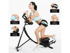 Abs Abdominal Exercise Machine Ab Crunch Roller Fitness Body