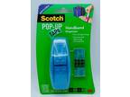 3M Scotch BLUE Pop-Up Tape Handband Dispenser 1 Tape Pad 75