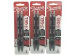 Sharpie S-GEL 0.7 mm Medium Point Comfort Grip Black Gel Pen