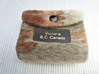 Vintage Fur Cover Address Book with Note Pad Victoria B. C.