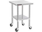 Food Prep Stainless Steel Table - Durasteel 30 X 24 Inch