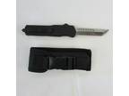 New Thumb Slide Retractable Pocket Knife with Belt Sheath