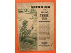 FISH SPINNING WITH DUPONT VINTAGE 1960's PAPER BOOKLET TYNEX