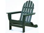 Plastic Adirondack Chair 29 in. W x 29 in. H 300 lb.
