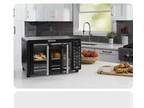 Gourmia Digital French Door Air Fryer Toaster Oven open box
