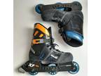 BAUER XF Youth Size 5 Hard Roller Blade Inline Fitness