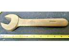 AMPCO Single Open End Wrench, 1-1/8" Head Size non-sparking