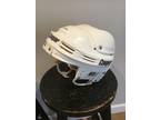 Cooper HH3000 L Hockey Helmet Vintage White some distress