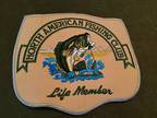 North American Fishing Club Life Member Patch Large