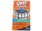 Off! Power Pad Mosquito Repellent Refills Pads/Candles - 3